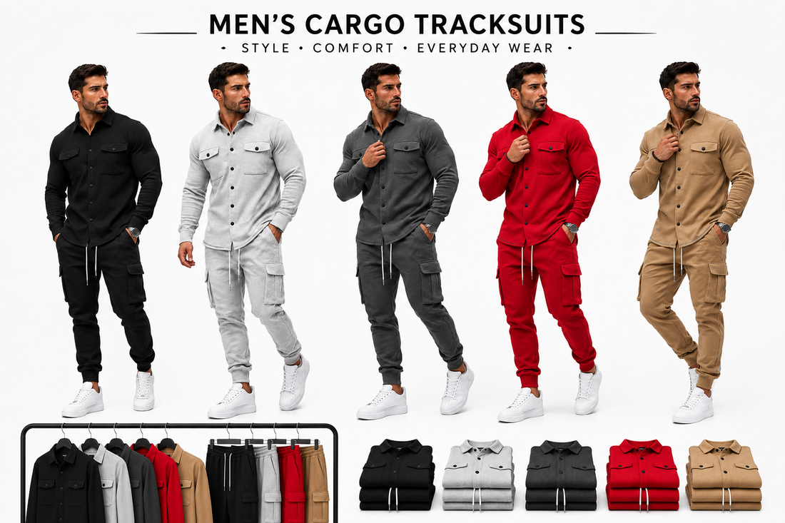 The Ultimate Guide to Men’s Cargo Tracksuits: Style, Comfort & Everyday Wear