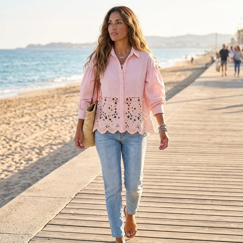 Aurelia Lace Blouse
