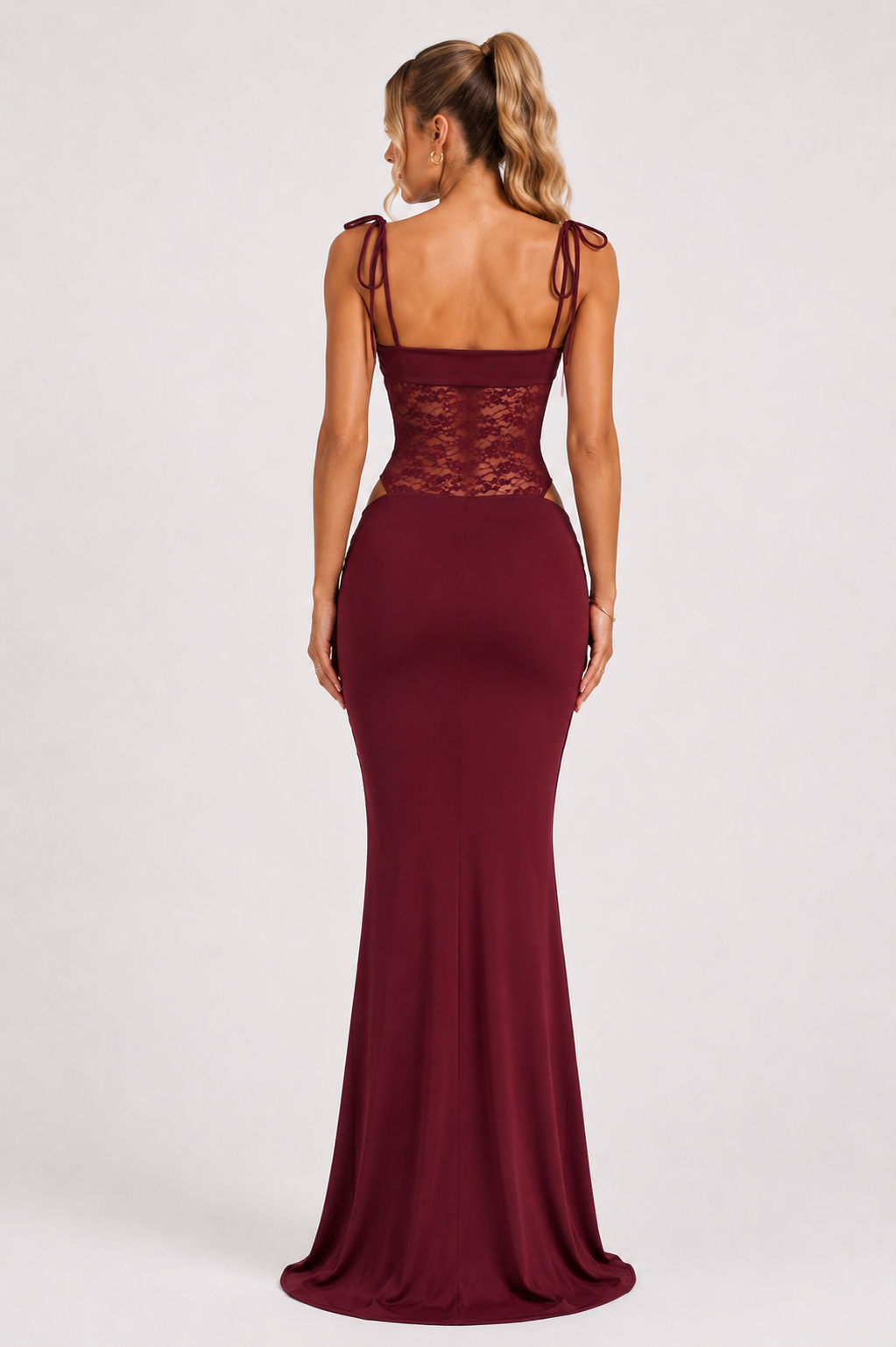 Velora Lace Maxi Dress