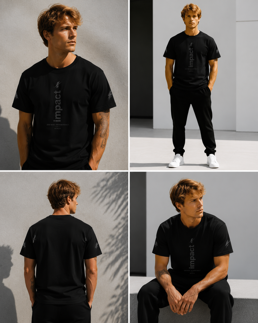 Impact Vertical Graphic T-Shirt