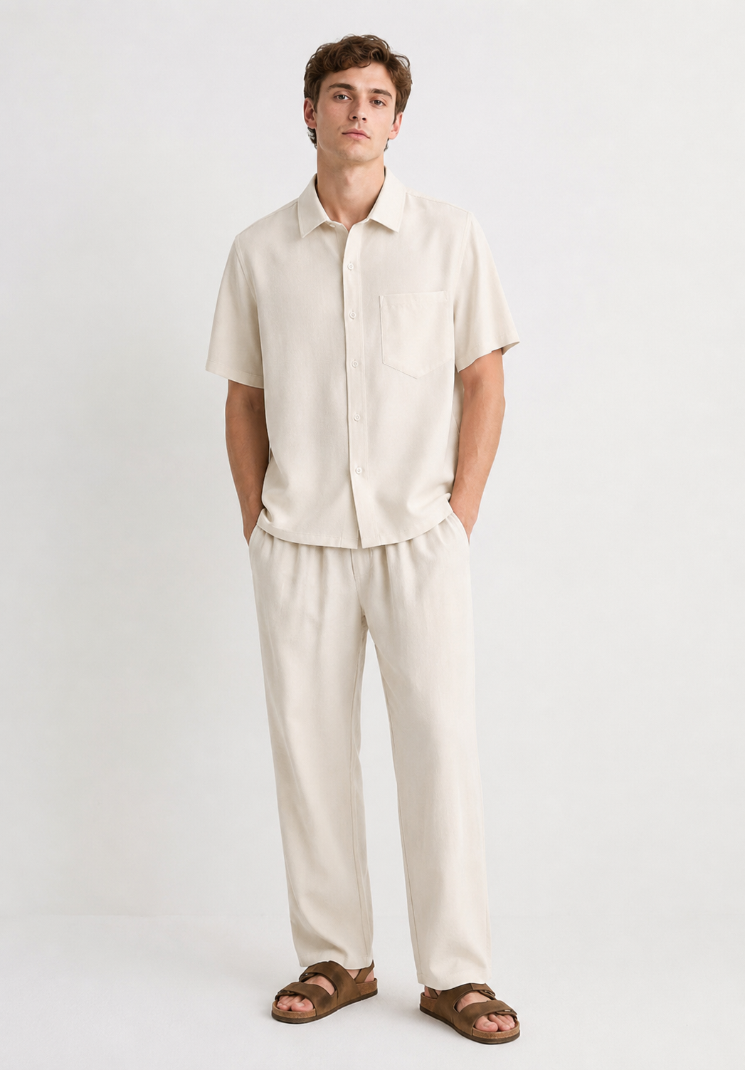 Summer Ice Cotton Suit