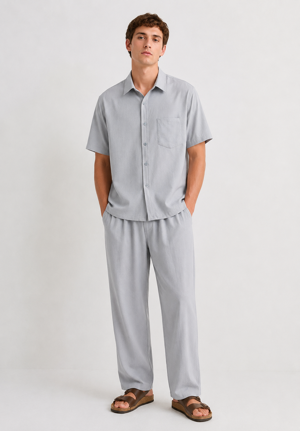 Summer Ice Cotton Suit