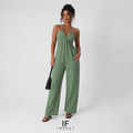 Sage Breeze Jumpsuit