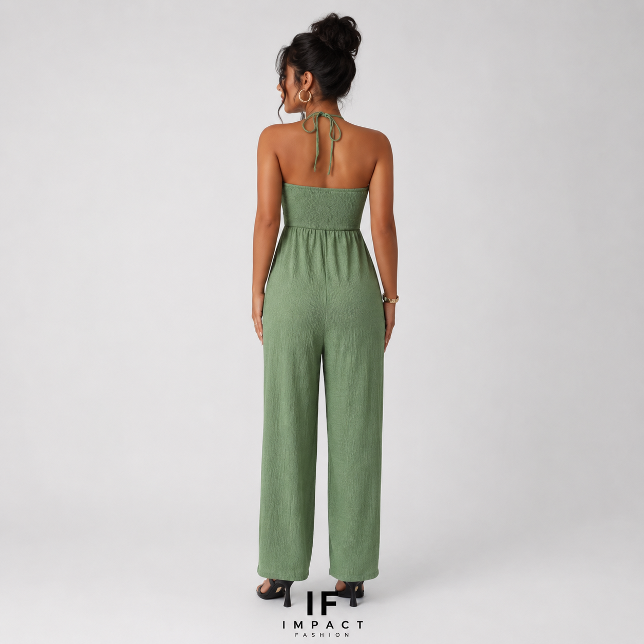 Sage Breeze Jumpsuit