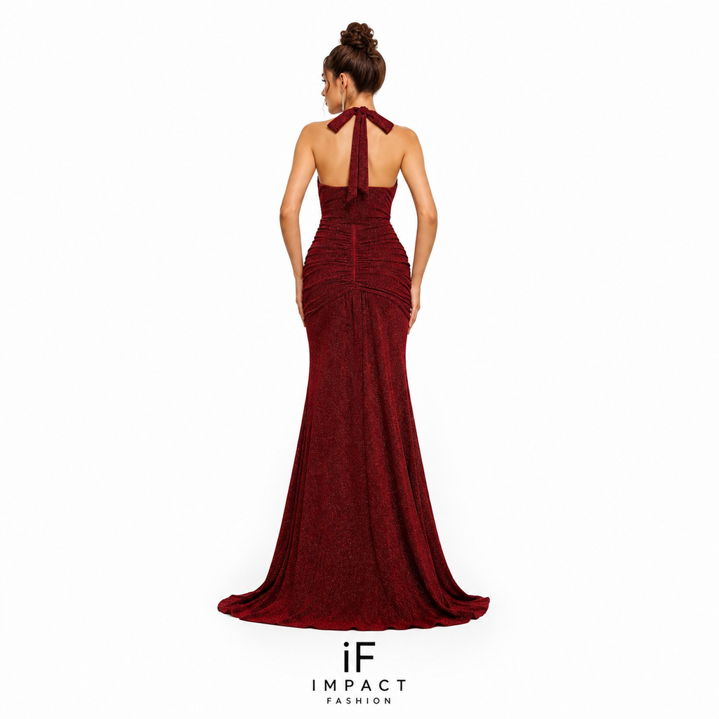 Scarlet Goddess Gown