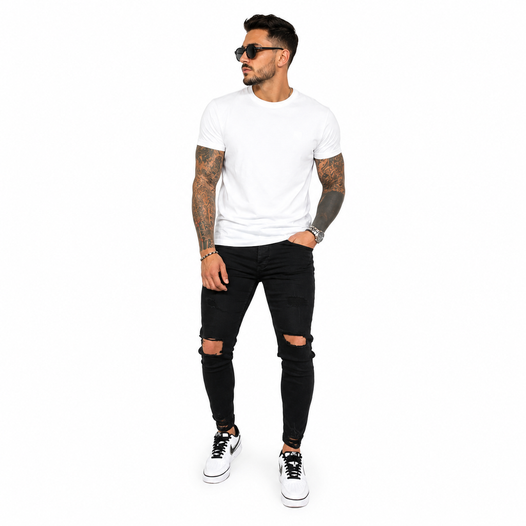 UrbanFlex Ripped Skinny Jeans
