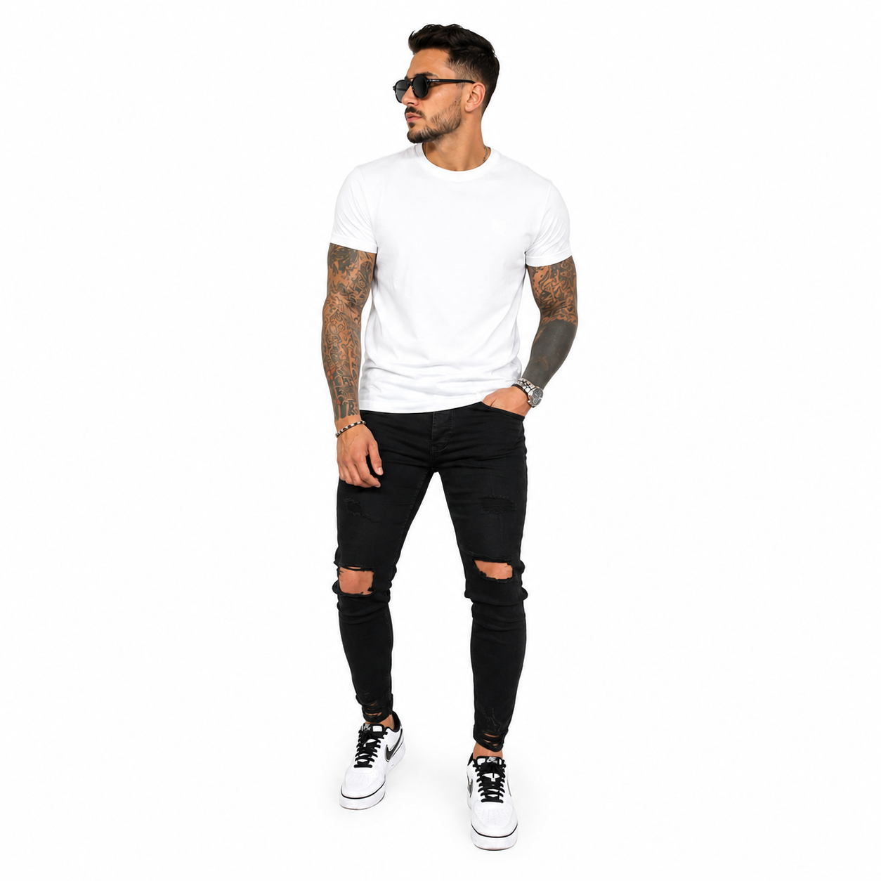 UrbanFlex Ripped Skinny Jeans