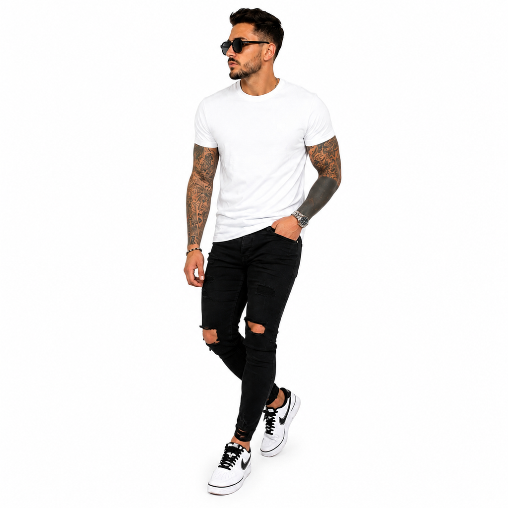 UrbanFlex Ripped Skinny Jeans