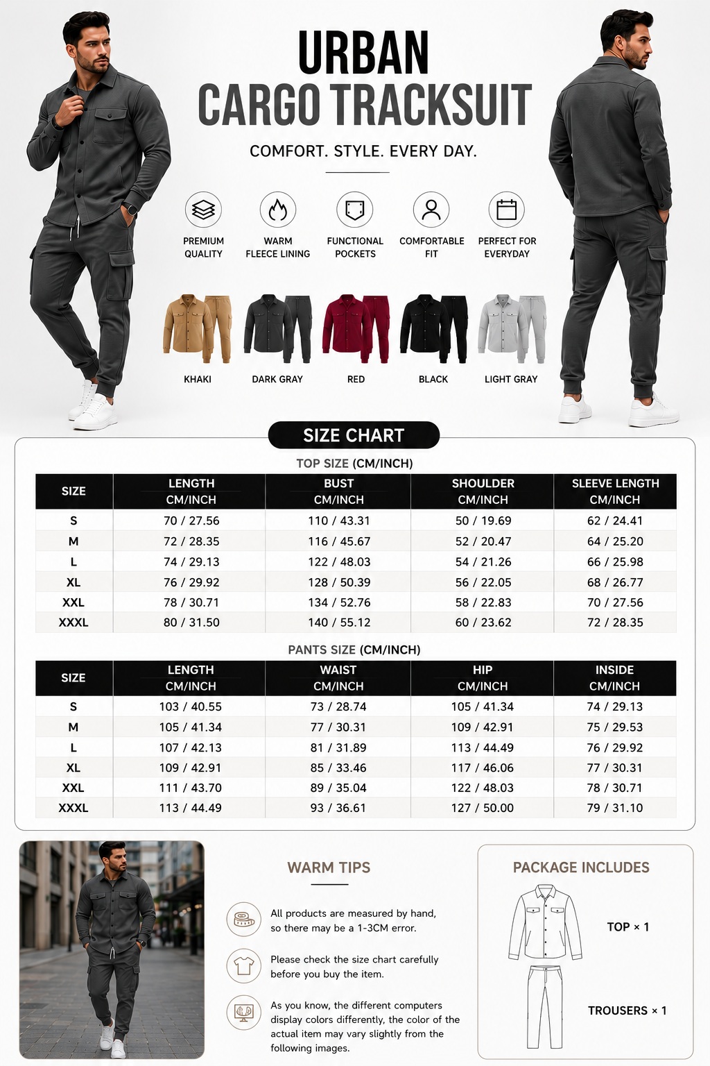 Urban Cargo Tracksuit