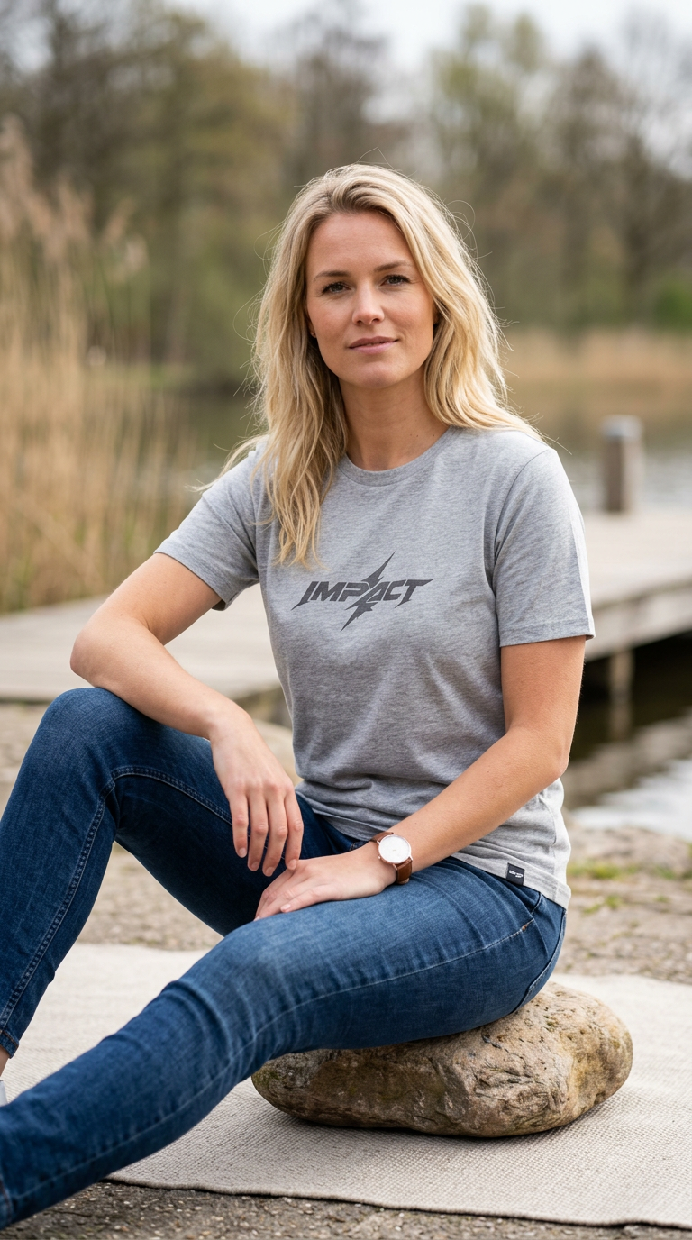 Impact Women Lightning Logo T-Shirt