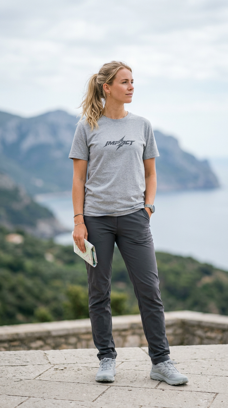 Impact Women Lightning Logo T-Shirt