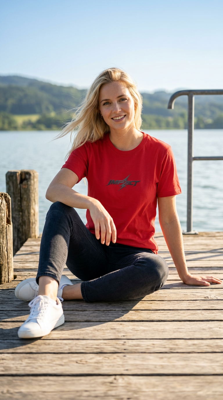 Impact Women Lightning Logo T-Shirt