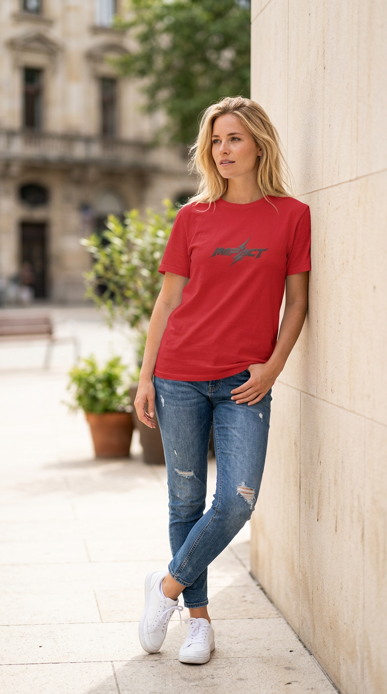 Impact Women Lightning Logo T-Shirt