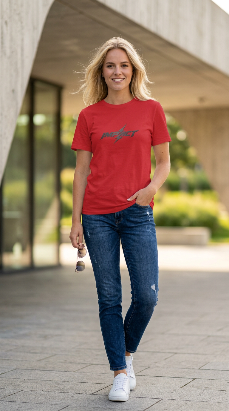 Impact Women Lightning Logo T-Shirt