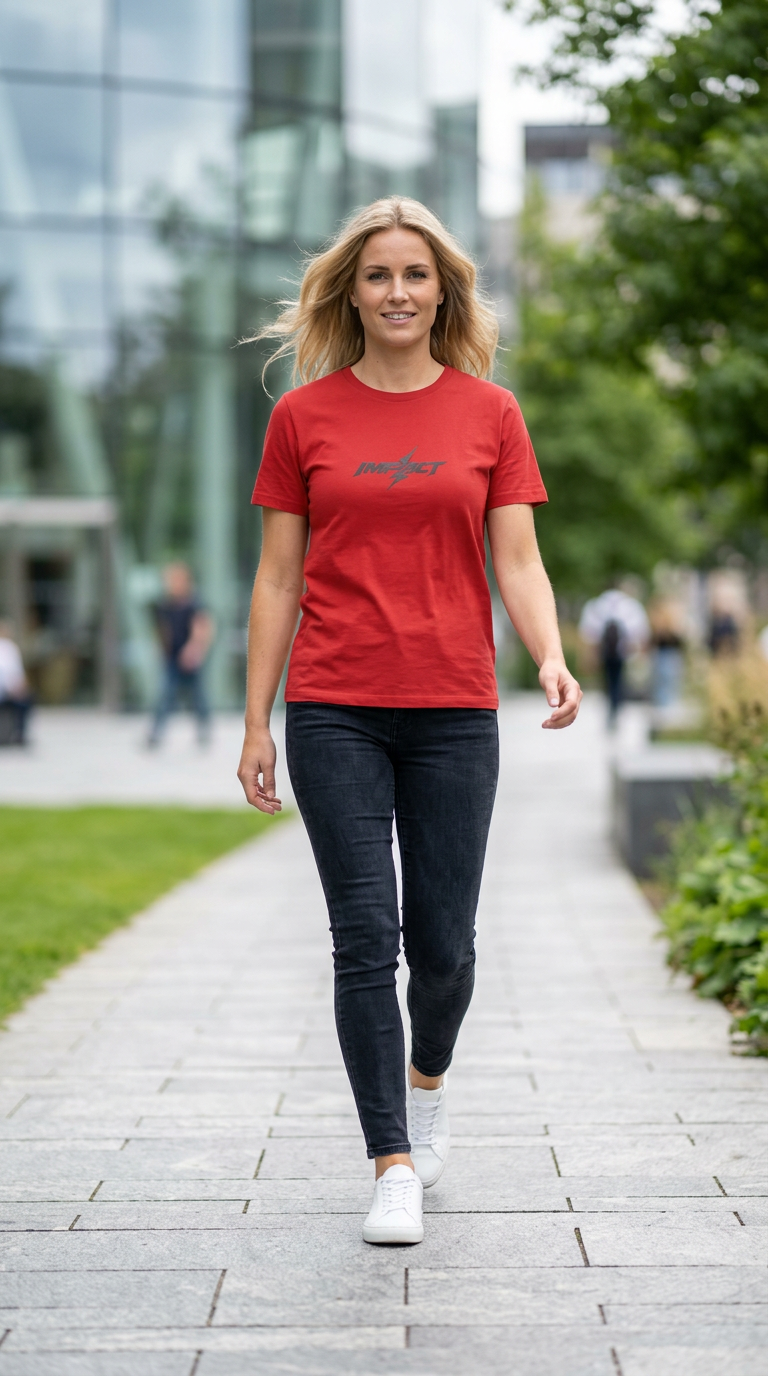 Impact Women Lightning Logo T-Shirt