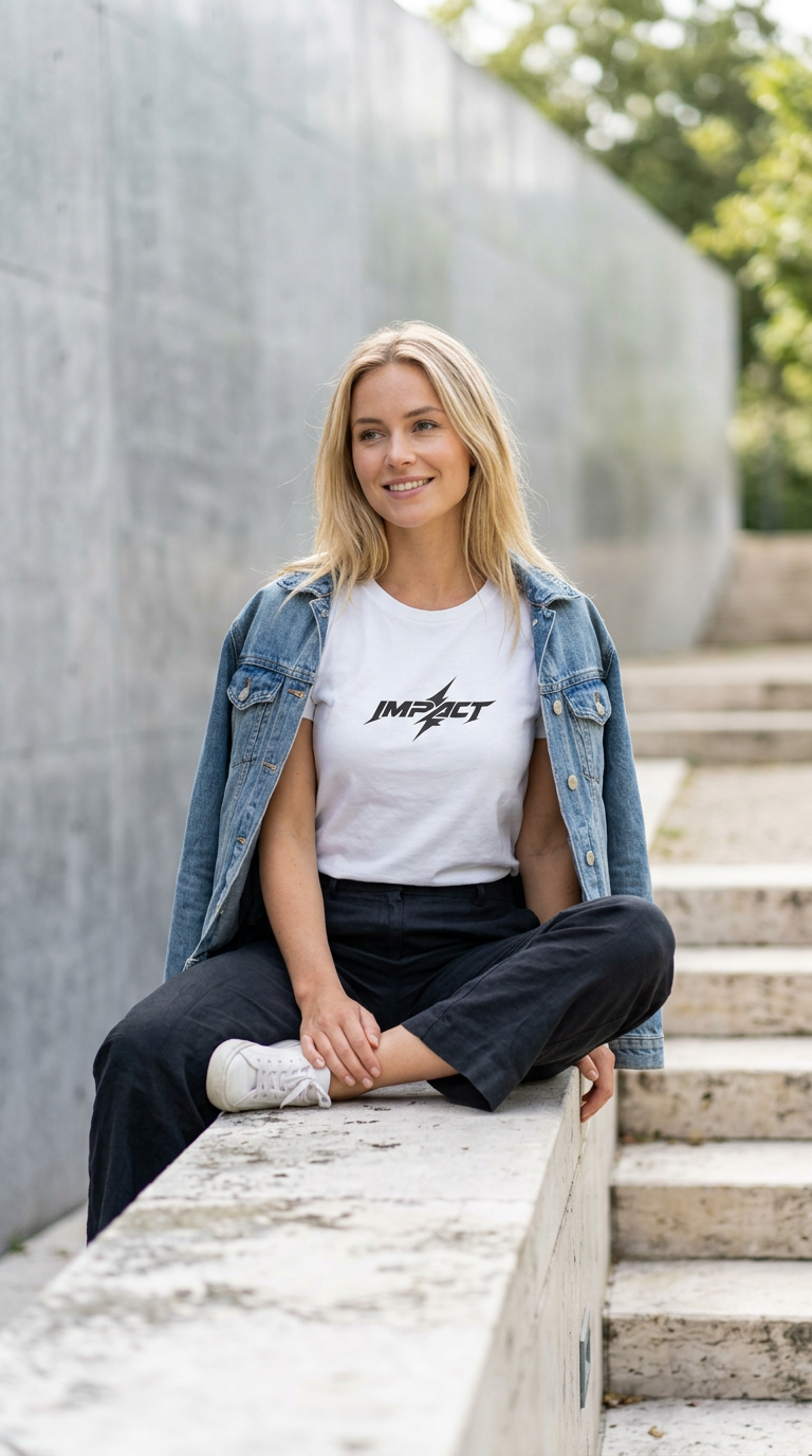 Impact Women Lightning Logo T-Shirt