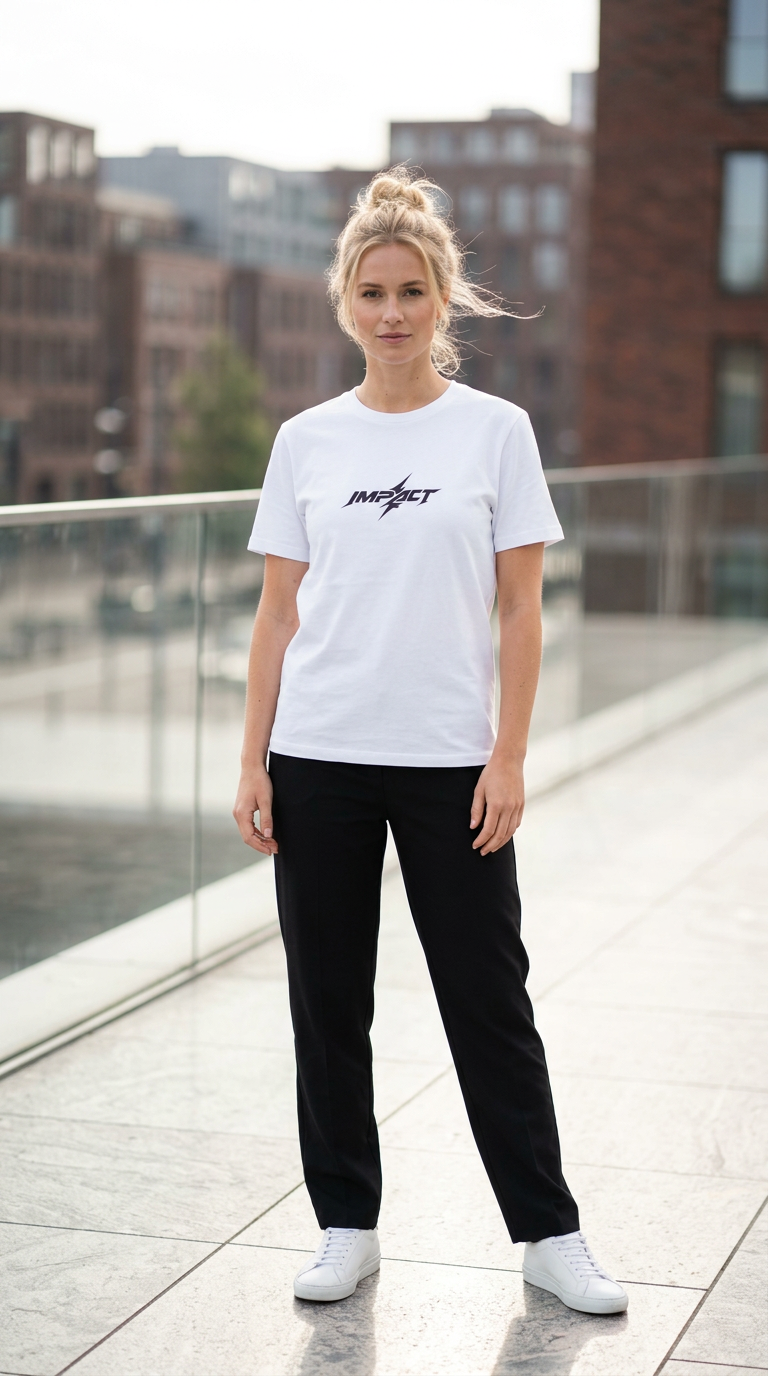 Impact Women Lightning Logo T-Shirt